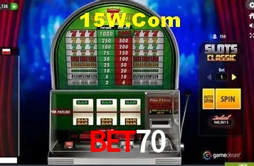 Estatísticas do Jogo BET70